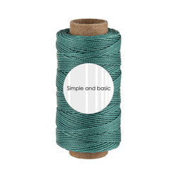 Simple and Basic Polyester -nyöri, sävy Botanical Green