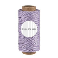 Simple and Basic Polyester -nyöri, sävy Light Lavender