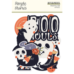 Simple Stories Frightful Fun, Bits & Pieces, leikekuvat
