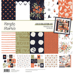 Simple Stories Frigthful Fun -paperipakkaus, 12