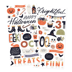 Simple Stories Foam Stickers -tarrat Frightful Fun