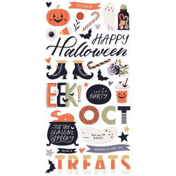 Simple Stories Foam Stickers -tarrat Frightful Fun