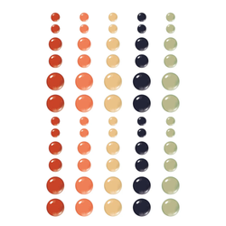 Simple Stories Enamel Dots -tarrat Frightful Fun