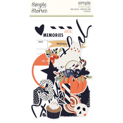 Simple Stories Page Pieces -leikekuvat, Frightful Fun