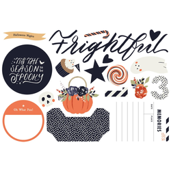 Simple Stories Page Pieces -leikekuvat, Frightful Fun