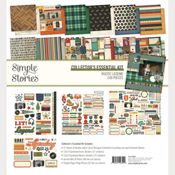 Simple Stories Rustic Legend Collector's Essential Kit -setti