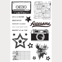 Simple Stories leimasin Rustic Legend Icons