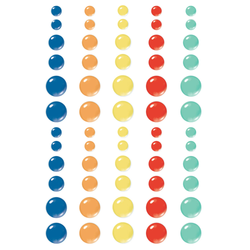 Simple Stories Enamel Dots -tarrat Say Cheese At the Park