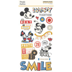 Simple Stories Say Cheese Classic Mouse Chipboard -tarrat