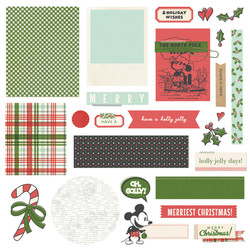 Simple Stories Say Cheese Classic Mouse Christmas Cards Kit -pakkaus