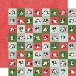 Simple Stories Say Cheese Classic Mouse Christmas -paperipakkaus, 12