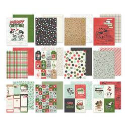 Simple Stories Say Cheese Classic Mouse Christmas -paperipakkaus, 6