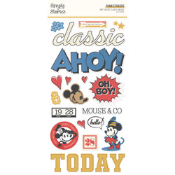 Simple Stories Say Cheese Classic Mouse Foam Stickers -tarrat