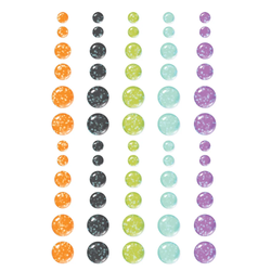 Simple Stories Glitter Enamel Dots -tarrat Say Cheese Classic Mouse Halloween