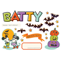 Simple Stories Page Pieces -leikekuvat, Say Cheese Classic Mouse Halloween