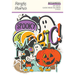 Simple Stories Say Cheese Classic Mouse Halloween, Bits & Pieces, leikekuvat