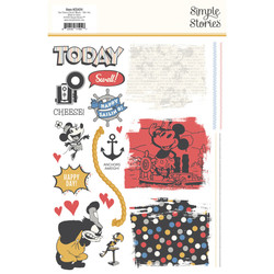 Simple Stories Rub-Ons siirtokuvat Say Cheese Classic Mouse
