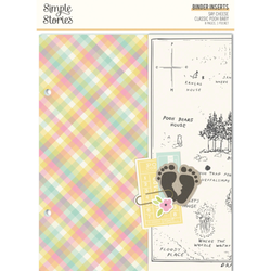 Simple Stories Say Cheese Classic Pooh Baby Binder Inserts