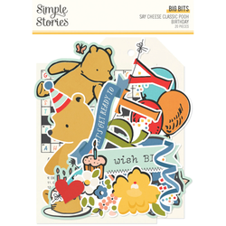 Simple Stories Say Cheese Classic Pooh Birthday, Big Bits, leikekuvat