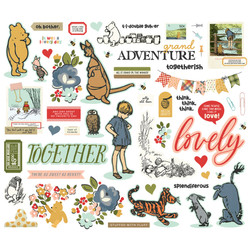 Simple Stories Say Cheese Classic Pooh, Bits & Pieces, leikekuvat