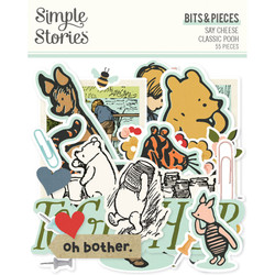Simple Stories Say Cheese Classic Pooh, Bits & Pieces, leikekuvat