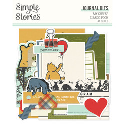 Simple Stories Say Cheese Classic Pooh, Journal Bits & Pieces, leikekuvat