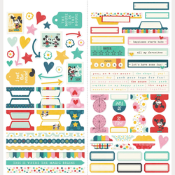 Simple Stories tarra-arkki Say Cheese Happiest Place Basics, 6