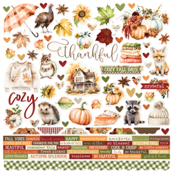 Simple Stories tarra-arkki Vintage Autumn Breeze, 12