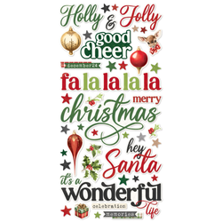 Simple Stories Foam Stickers -tarrat Vintage Believe