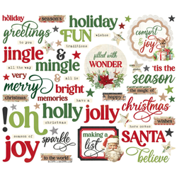 Simple Stories Vintage Believe, Sentiment Bits, leikekuvat