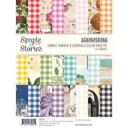Simple Stories Simple Vintage Essentials Color Palette -paperipakkaus, 6