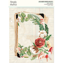 Simple Stories Vintage Evergreen Memories Binder Inserts