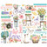 Simple Stories Simple Vintage Flower Shoppe, Bits & Pieces, leikekuvat
