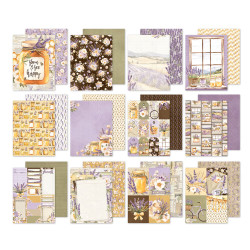 Simple Stories Vintage Lavender Fields -paperipakkaus, 6