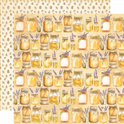 Simple Stories Vintage Lavender Fields -paperipakkaus, 12