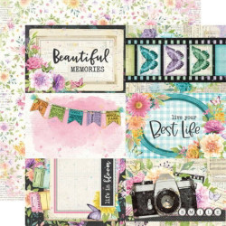 Simple Stories Simple Vintage Life in Bloom -paperipakkaus, 12