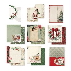 Simple Stories Vintage Old-Fashioned Christmas Binder Inserts