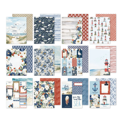 Simple Stories Vintage Sand & Sea -paperipakkaus, 6