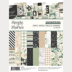 Simple Stories Vintage Timeless Harmony -paperipakkaus, 6
