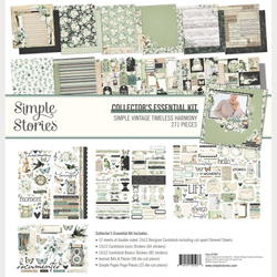 Simple Stories Vintage Timeless Harmony Collector's Essential Kit -setti