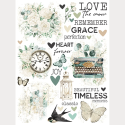 Simple Stories Rub-Ons siirtokuvat Vintage Timeless Harmony