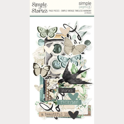 Simple Stories Page Pieces -leikekuvat, Vintage Timeless Harmony