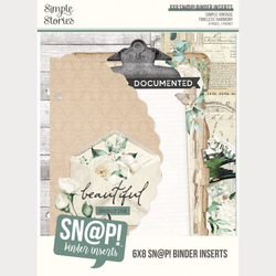 Simple Stories Vintage Timeless Harmony Binder Inserts