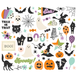 Simple Stories Spooky Things, Bits & Pieces, leikekuvat