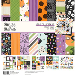 Simple Stories Spooky Things Collector's Essential Kit -setti
