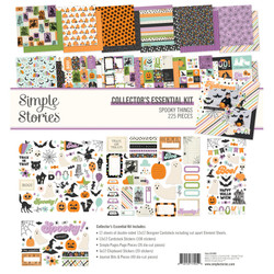 Simple Stories Spooky Things Collector's Essential Kit -setti