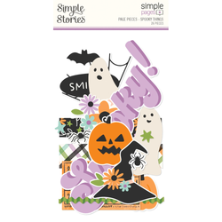 Simple Stories Page Pieces -leikekuvat, Spooky Things