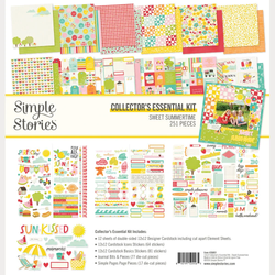 Simple Stories Sweet Summertime Collector's Essential Kit -setti