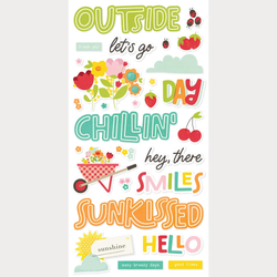Simple Stories Foam Stickers -tarrat Sweet Summertime
