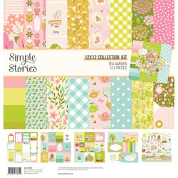 Simple Stories Tea Garden Collector's Essential Kit -setti